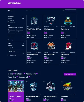Playgames Shopify Theme