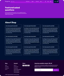 Playgames Shopify Theme
