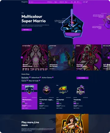 Playgames Shopify Theme