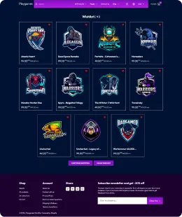Playgames Shopify Theme