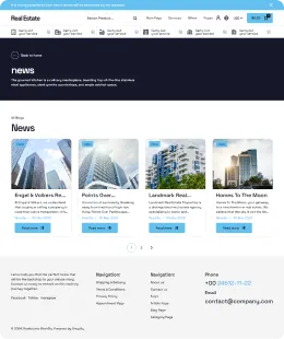 Real Estate Shopify Theme