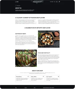 Restaurant Shopify Theme