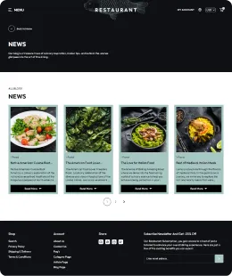 Restaurant Shopify Theme