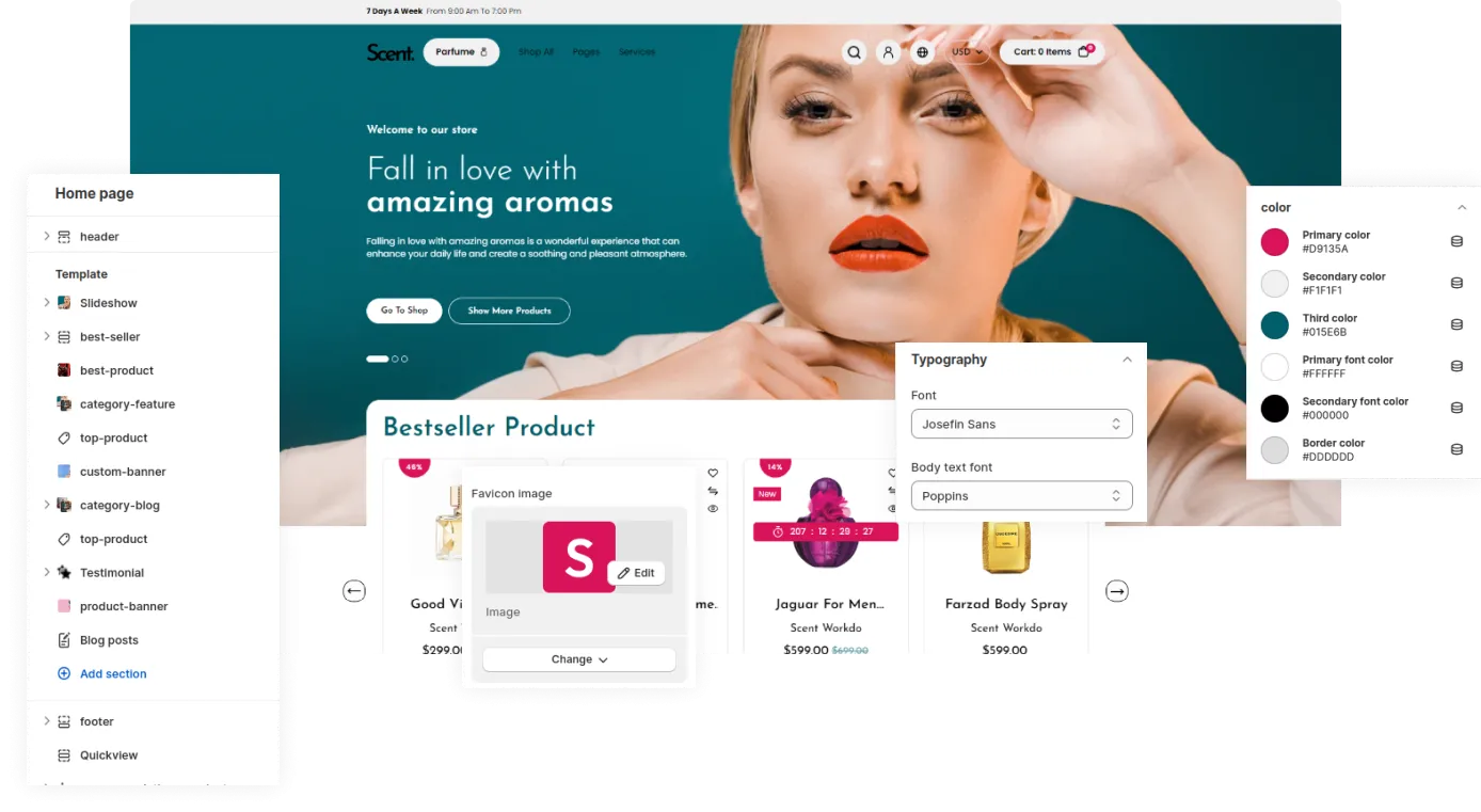 Scent Shopify Theme - WorkDo