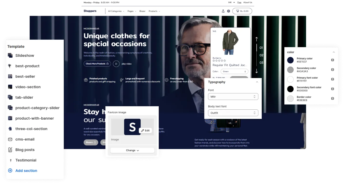 Shoppers Shopify Theme - WorkDo