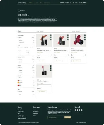Spa & Beauty Shopify Theme