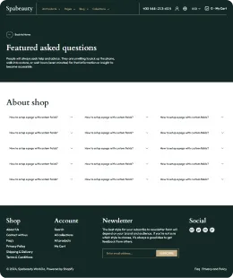 Spa & Beauty Shopify Theme