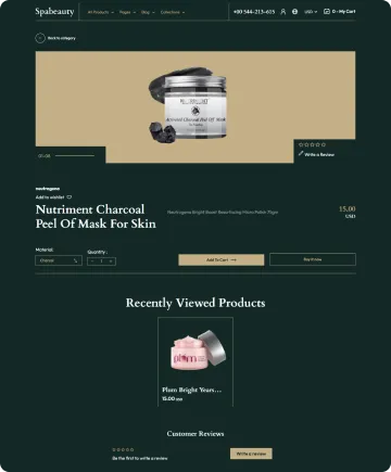 Spa & Beauty Shopify Theme