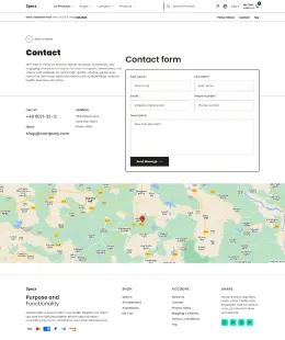 Specs Shopify Theme