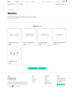 Specs Shopify Theme