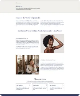 Spectacles Shopify Theme