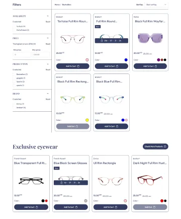 Spectacles Shopify Theme