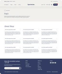 Spectacles Shopify Theme