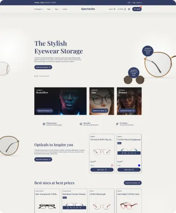 Spectacles Shopify Theme
