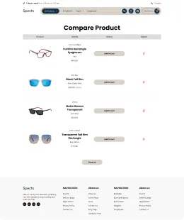 Spects Shopify Theme