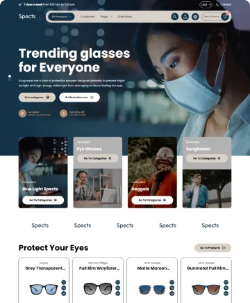 Spects Shopify Theme