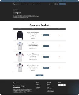 Sports Club Shopify Theme