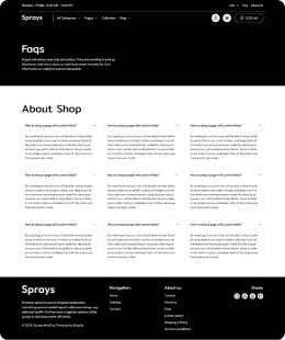 Sprays Shopify Theme