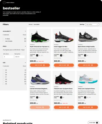 Steps Shopify Theme