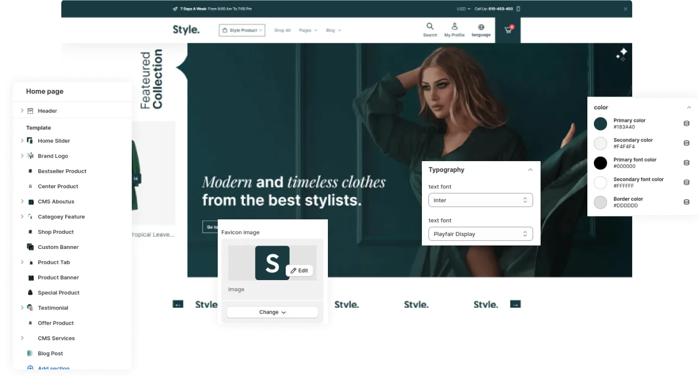 Style Shopify Theme - WorkDo