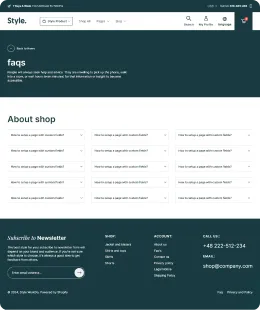 Style Shopify Theme