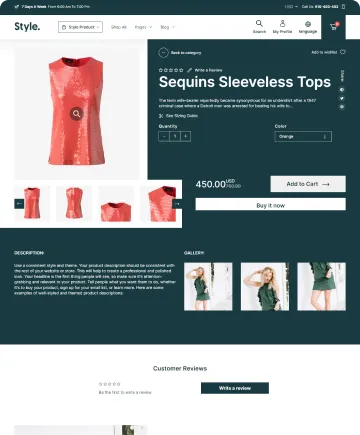 Style Shopify Theme
