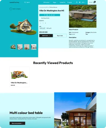 Sweet Homes Shopify Theme