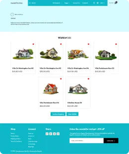 Sweet Homes Shopify Theme