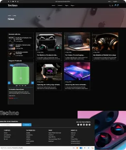 Techno Shopify Theme
