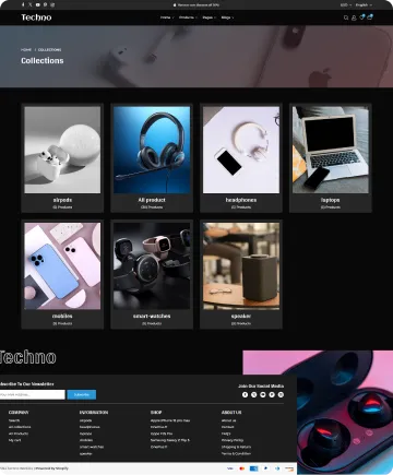 Techno Shopify Theme