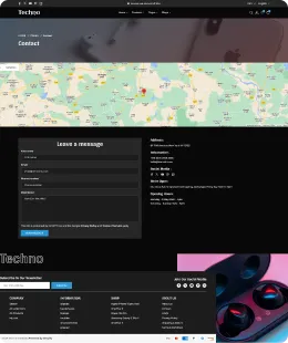 Techno Shopify Theme