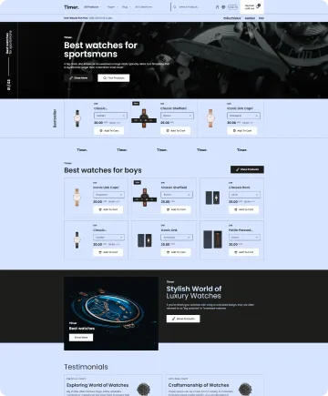Timer Shopify Theme