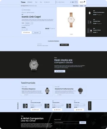 Timer Shopify Theme