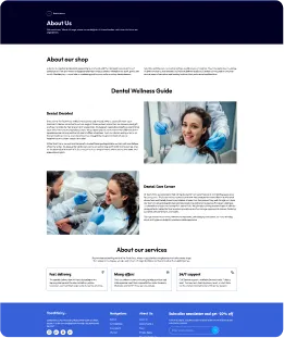 Toothfairy Shopify Theme