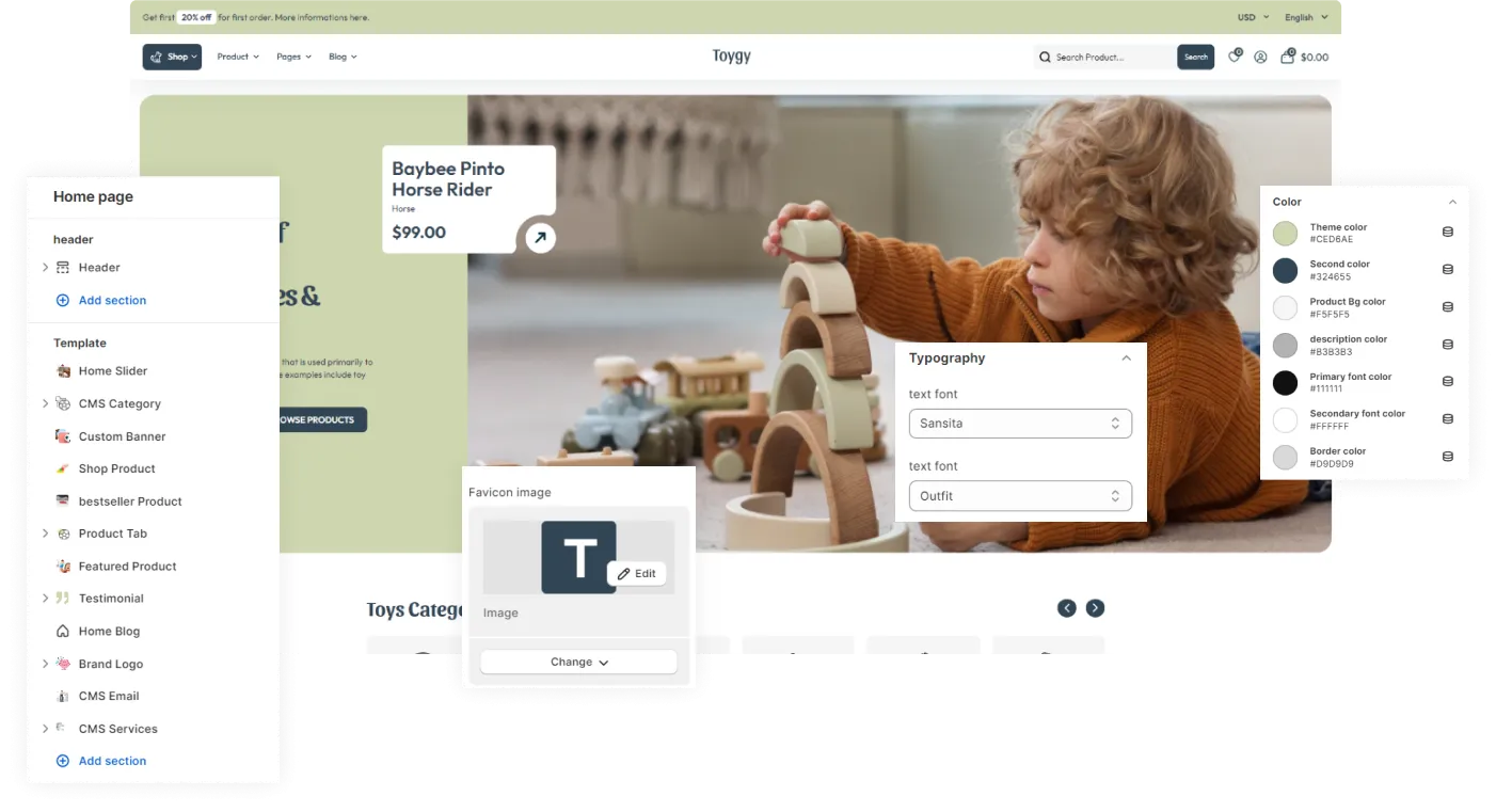 Toygy Shopify Theme - WorkDo