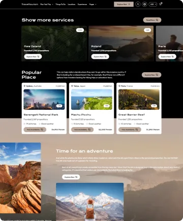 Travel Tourism Shopify Theme
