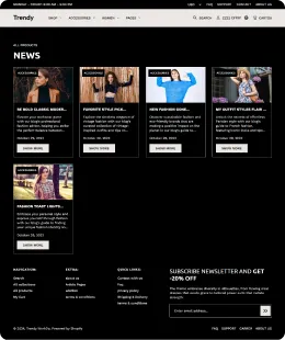 Trendy Shopify Theme