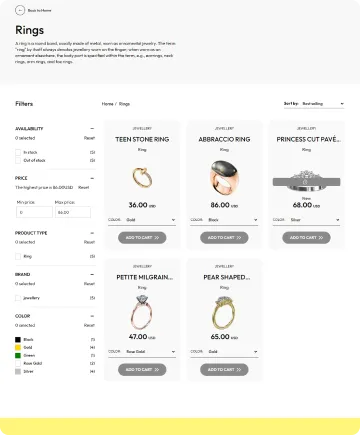 Trinkets Shopify Theme