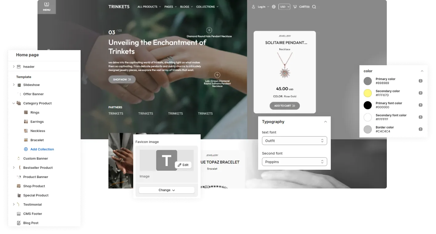 Trinkets Shopify Theme - WorkDo