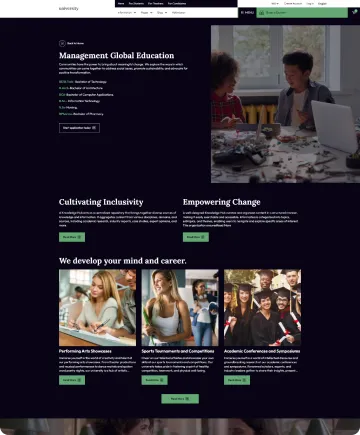 University Shopify Theme