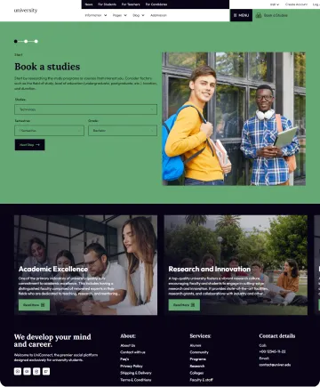 University Shopify Theme
