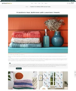 Urbanfabric Shopify Theme