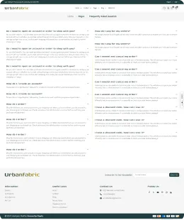Urbanfabric Shopify Theme
