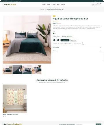 Urbanfabric Shopify Theme