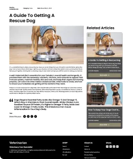 Veterinarian Shopify Theme