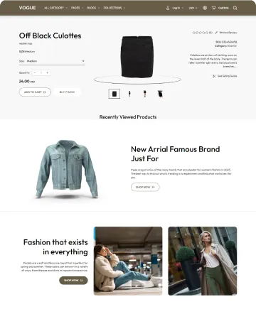 Vogue Shopify Theme