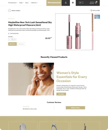 Womansstyle Shopify Theme