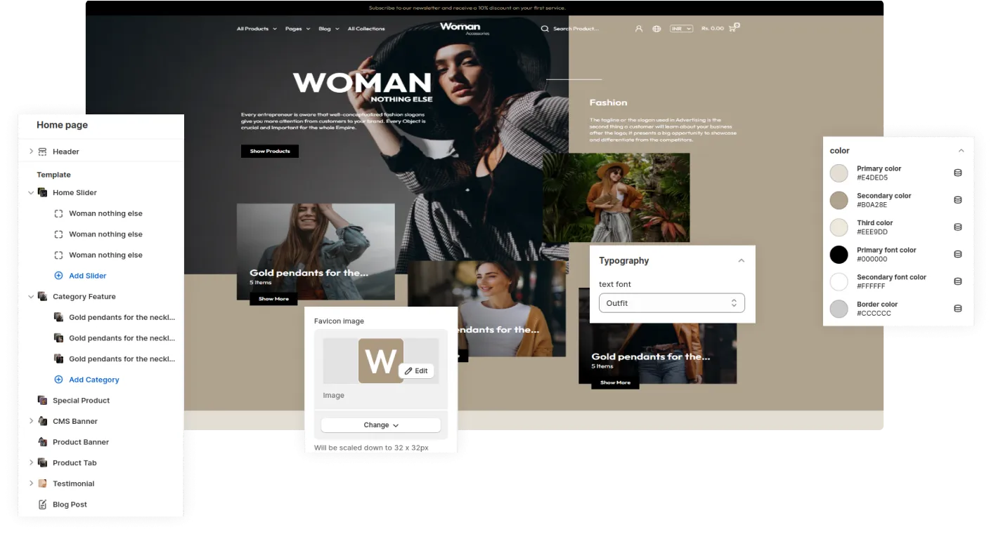 Women Accessories Shopify Theme - WorkDo