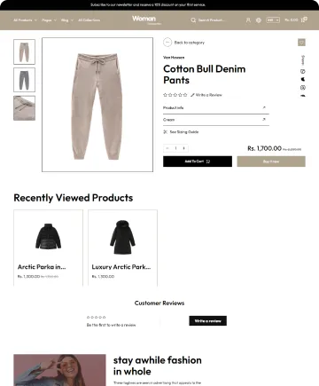 Women Accessories Shopify Theme
