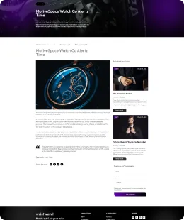 Wrist Watch Shopify Theme